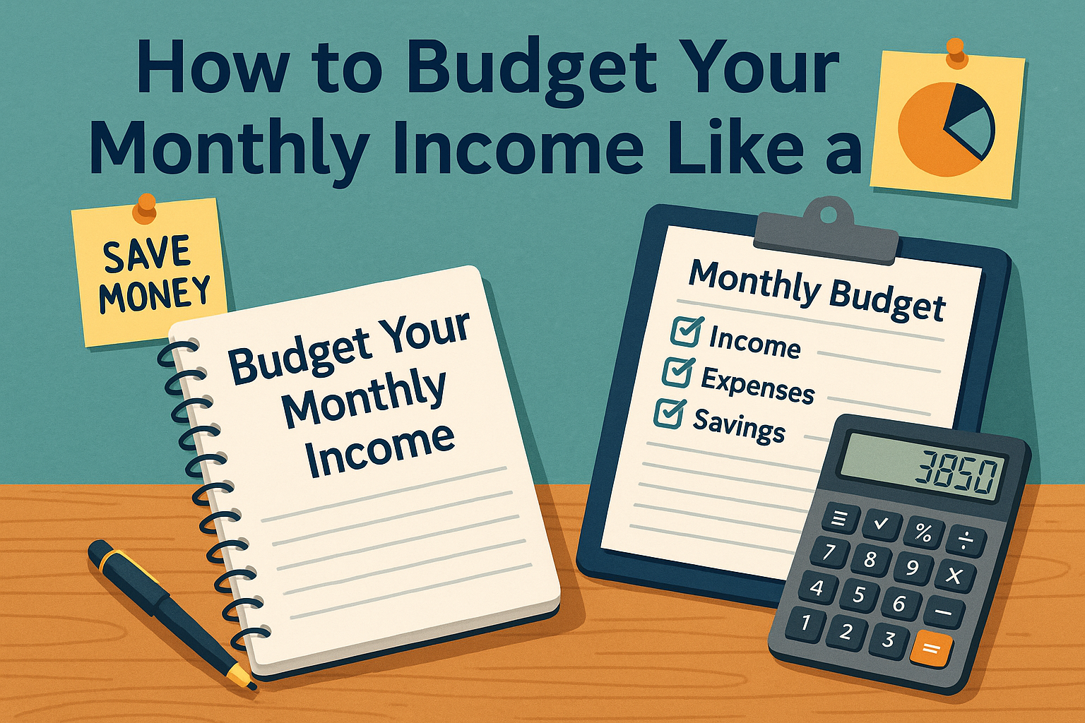 How to Budget Your Monthly Income Like a Pro