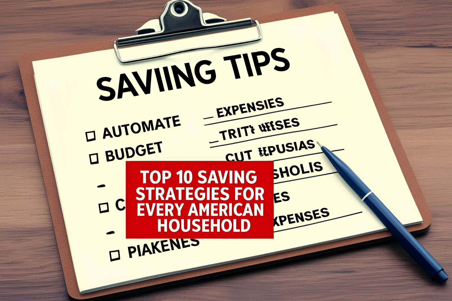 Top 10 Saving Strategies for Every American Household