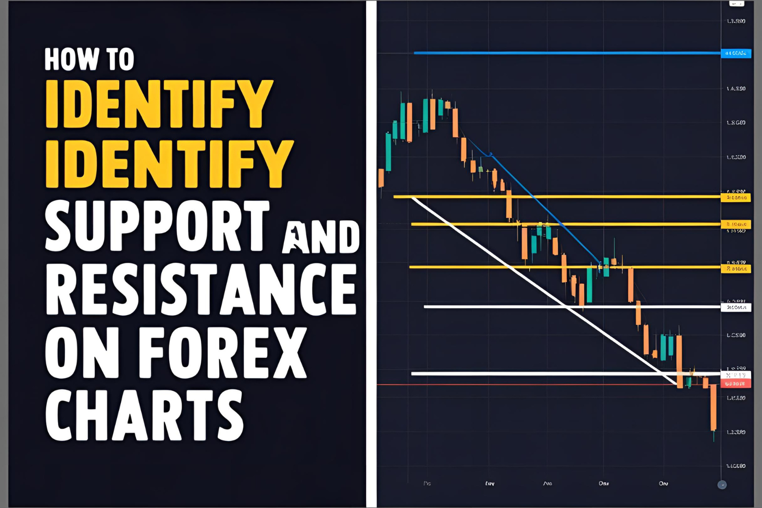 How to Identify Support and Resistance on Forex Charts