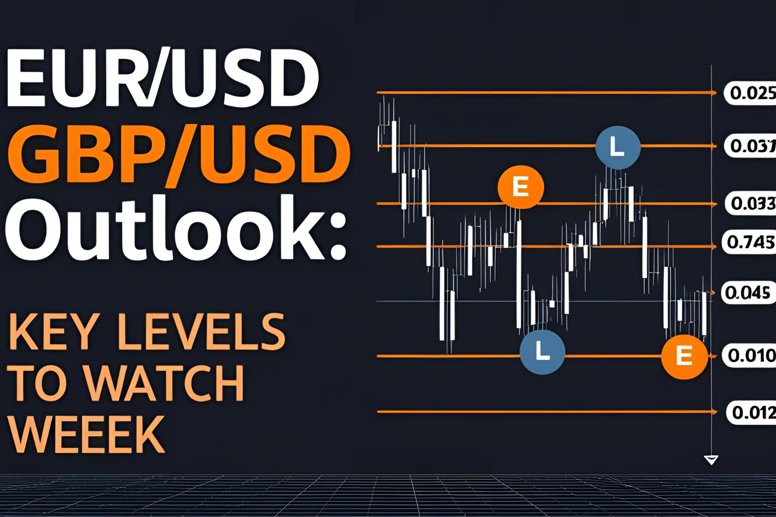 EUR/USD &#038; GBP/USD Outlook: Key Levels to Watch This Week