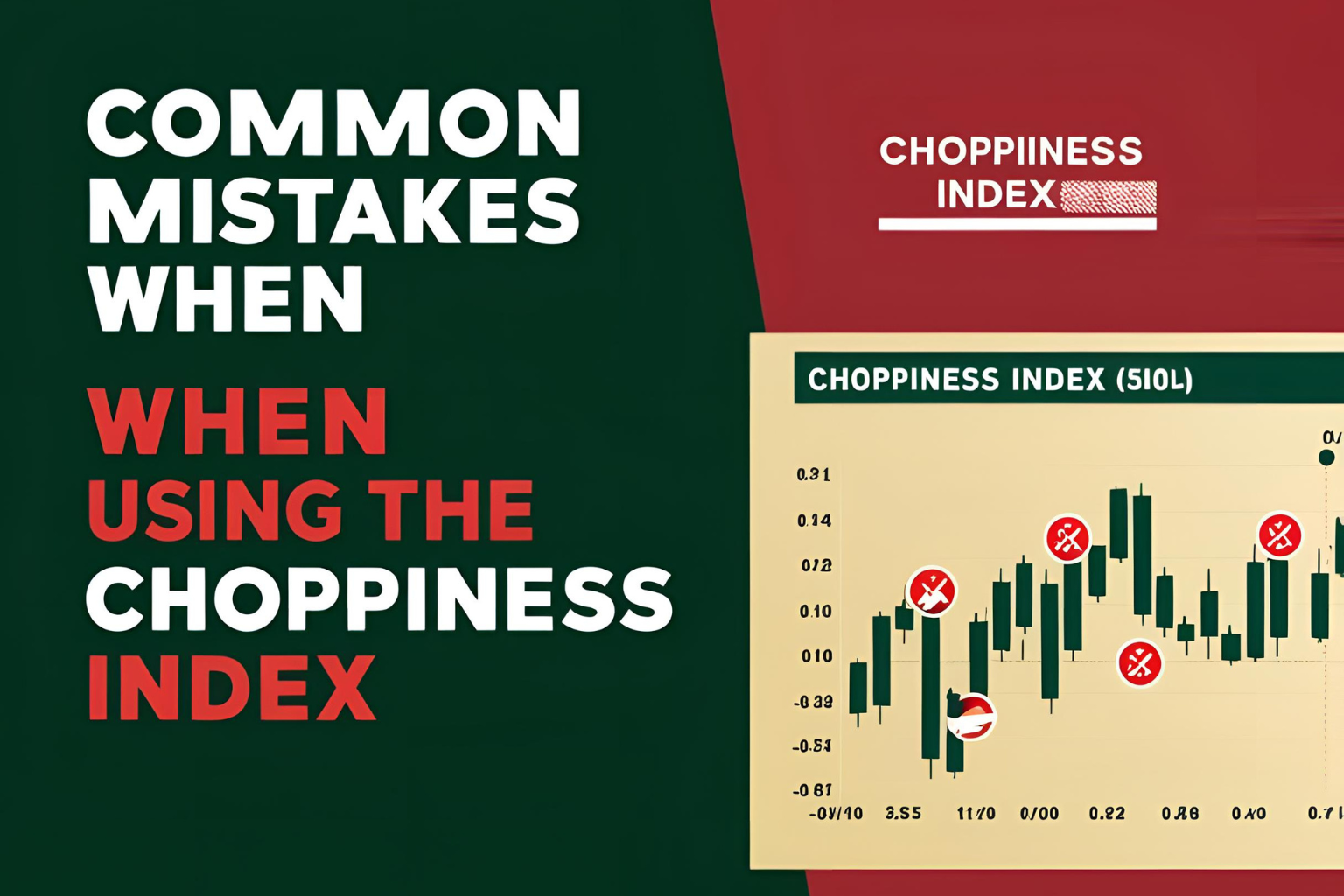 Common Mistakes When Using the Choppiness Index