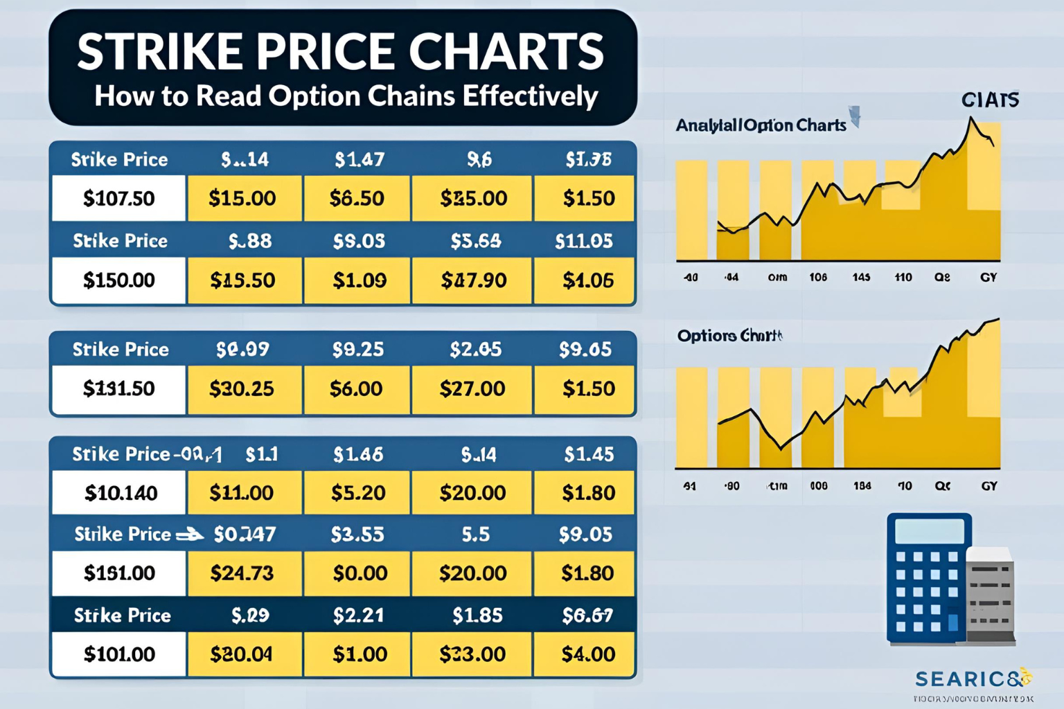 Strike Price Charts: How to Read Option Chains Effectively