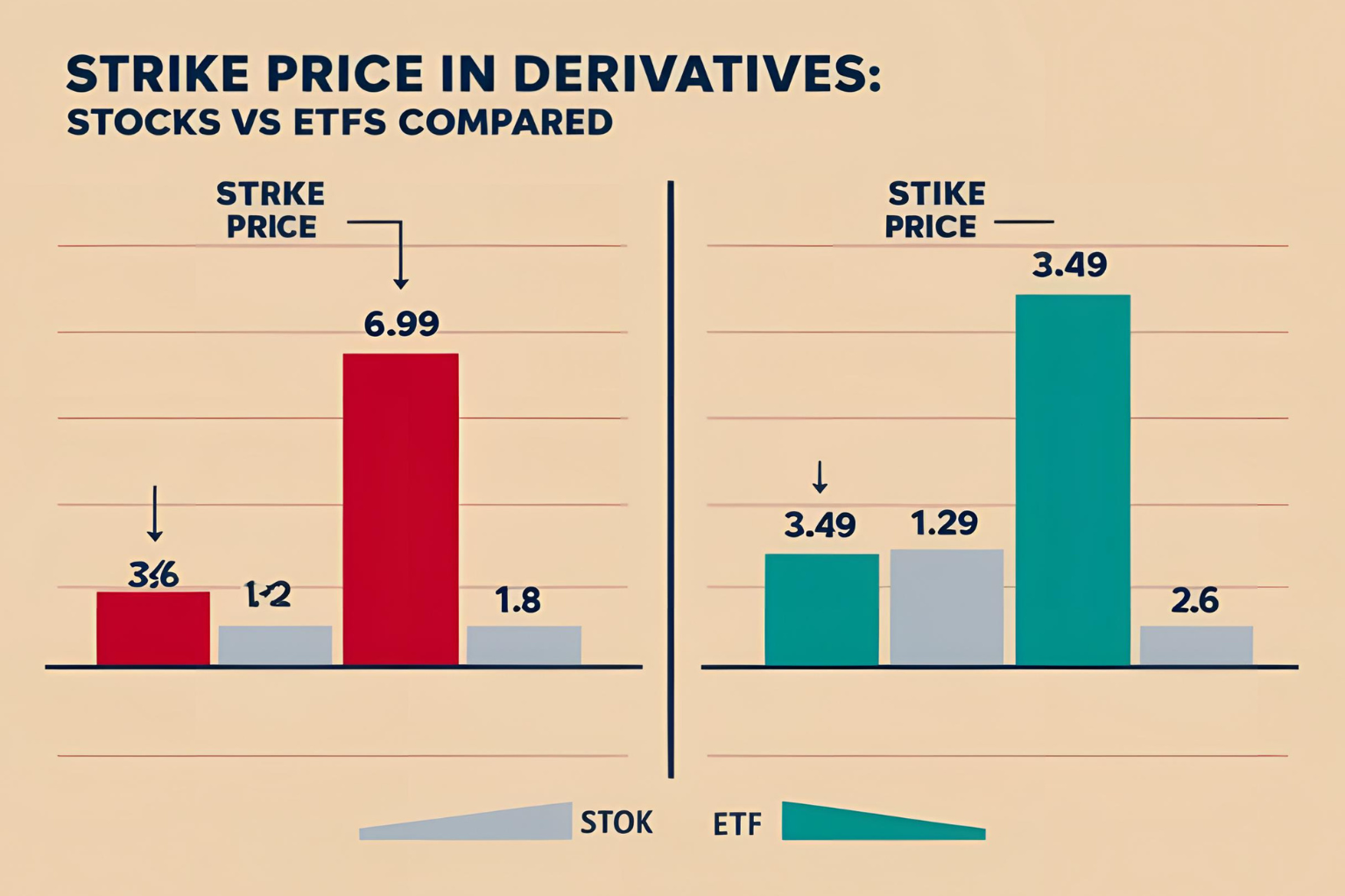Strike Price in Derivatives: Stocks vs ETFs Compared