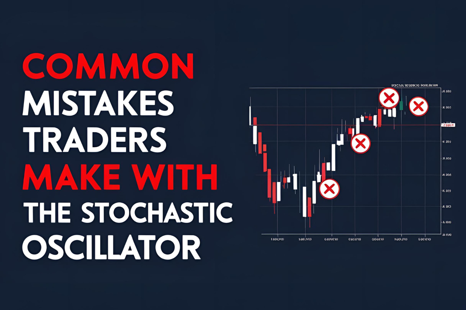 Common Mistakes Traders Make with the Stochastic Oscillator
