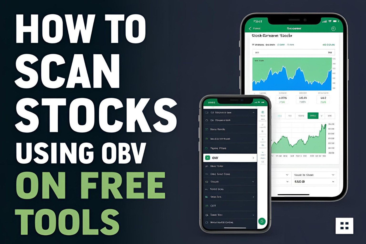How to Scan Stocks Using OBV on Free Tools