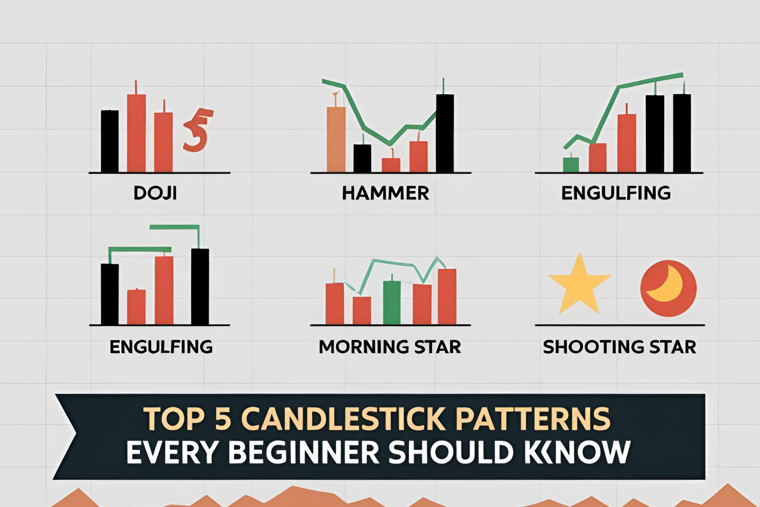 Top 5 Candlestick Patterns Every Beginner Should Know