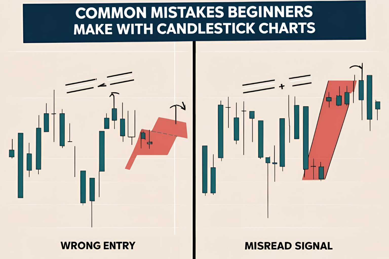 Common Mistakes Beginners Make with Candlestick Charts