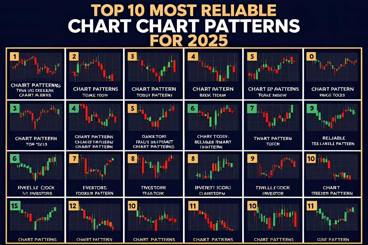 Top 10 Most Reliable Chart Patterns for 2025