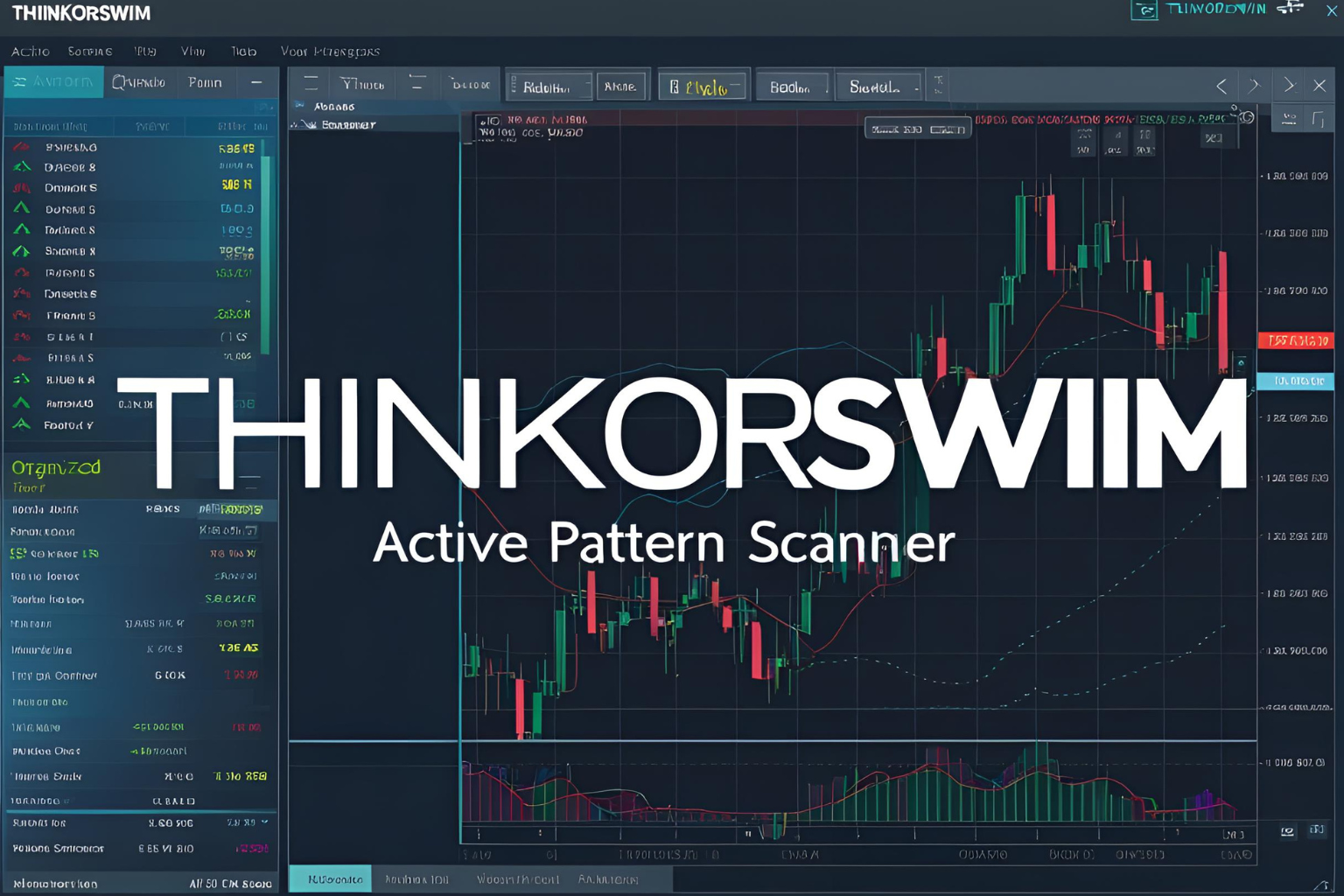 How to Scan for Chart Patterns in ThinkorSwim (TOS)
