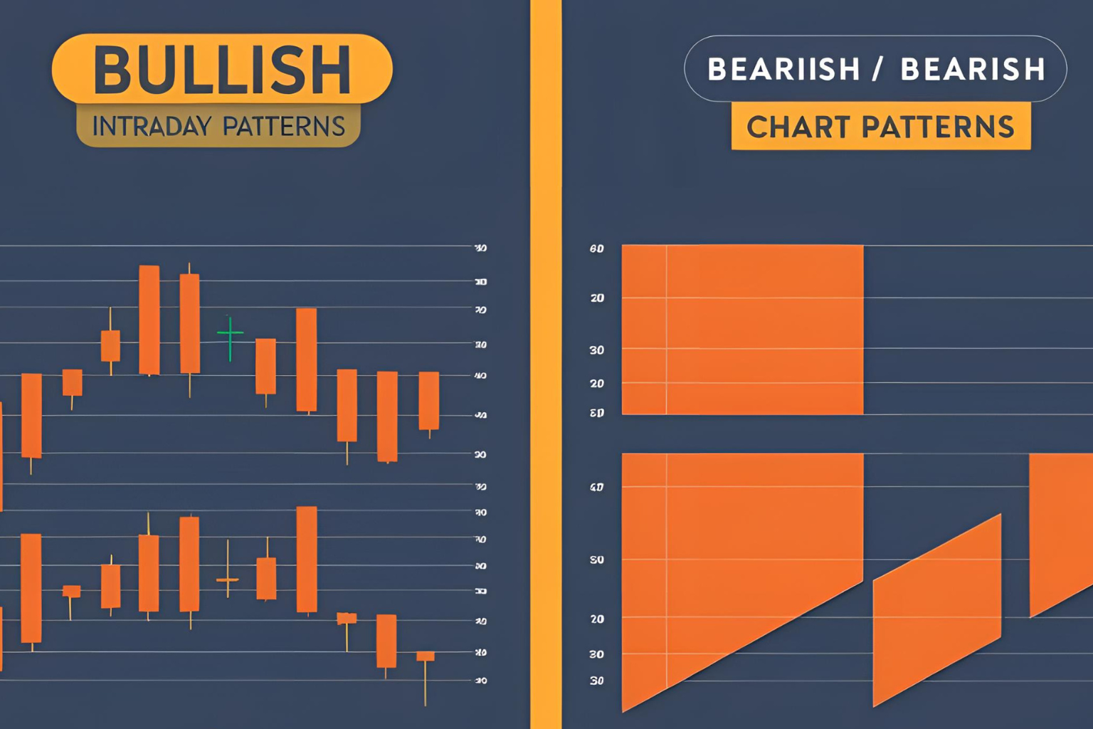 Bullish vs Bearish Intraday Chart Patterns: Key Differences