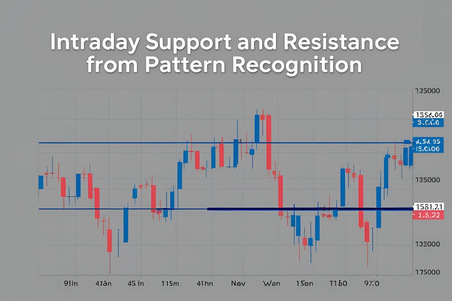 Intraday Support and Resistance from Pattern Recognition