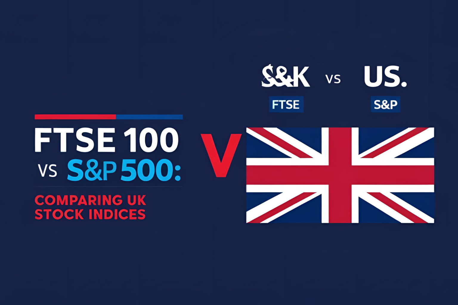 FTSE 100 vs S&amp;P 500: Comparing UK and US Stock Indices