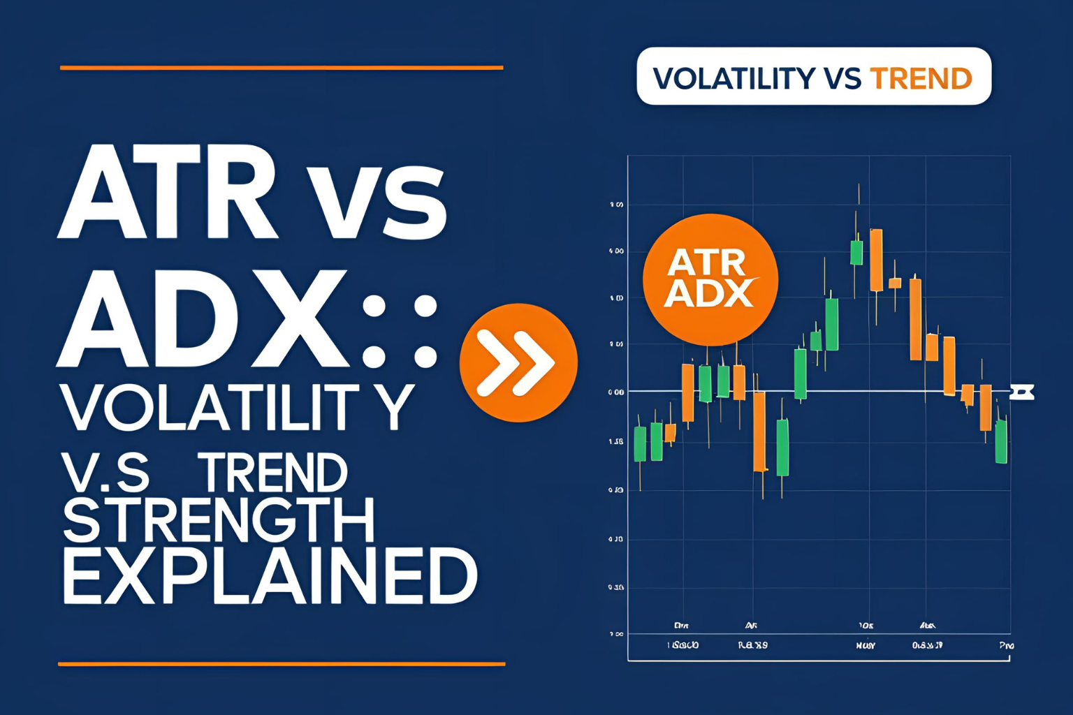 ATR vs ADX: Volatility vs Trend Strength Explained