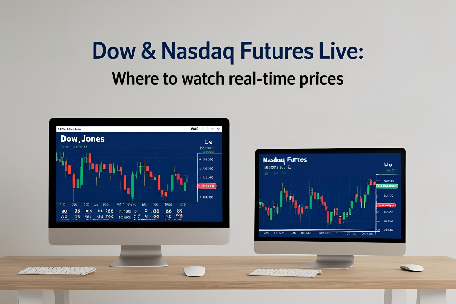 Dow &amp; Nasdaq Futures Live: Where to Watch Real-Time Prices