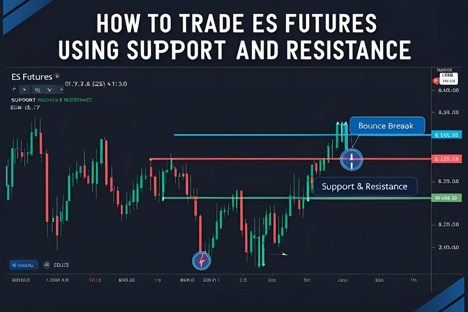 How to Trade ES Futures Using Support and Resistance