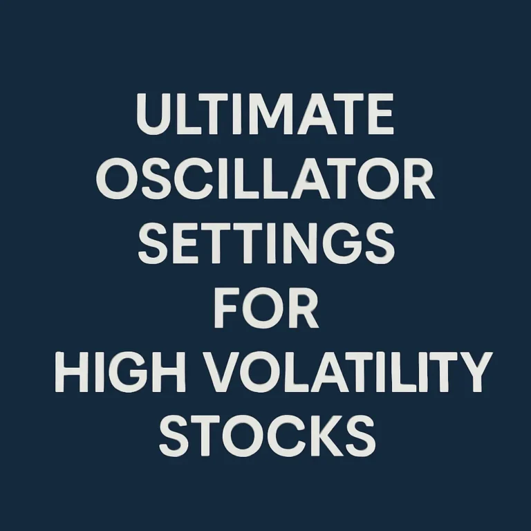 Ultimate Oscillator Settings for High Volatility Stocks ultimate_oscillator_high_volatility_settings