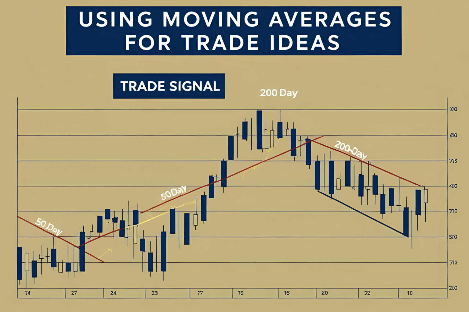 Using Moving Averages for Stock Trade Ideas