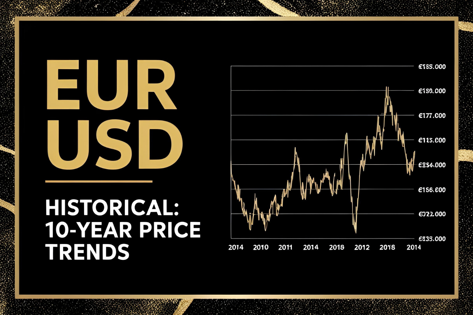 EUR to USD Historical Chart: 10-Year Price Trends