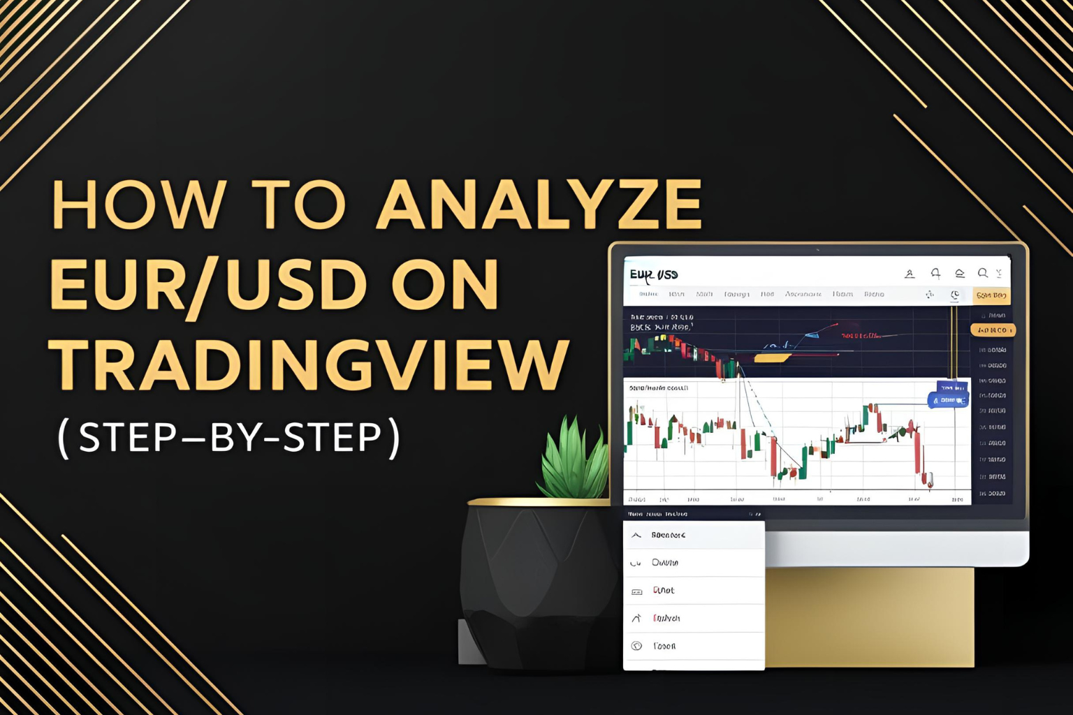 How to Analyze EUR/USD on TradingView (Step-by-Step)