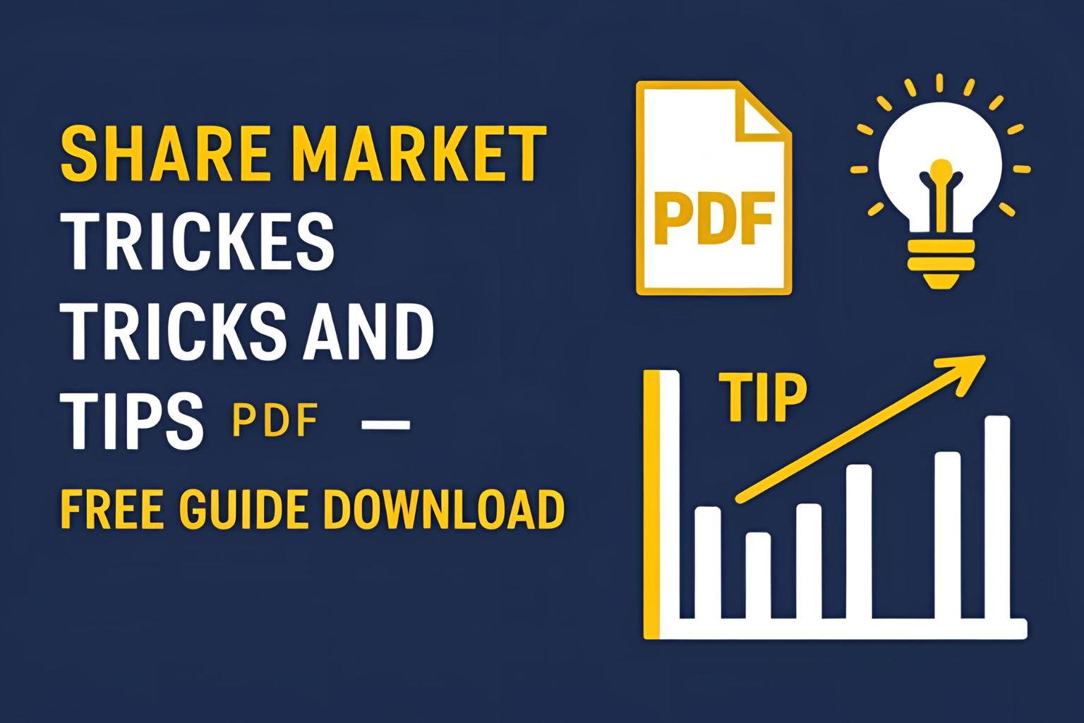 Share Market Tricks and Tips PDF – Free Guide Download