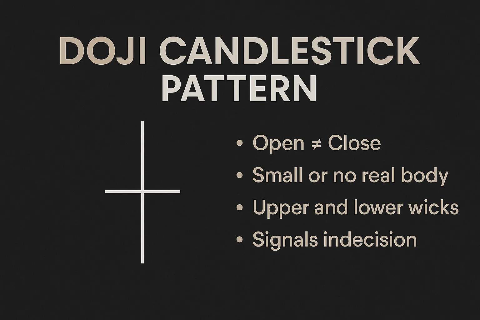 Doji Candlestick Pattern: What It Signals in Trading