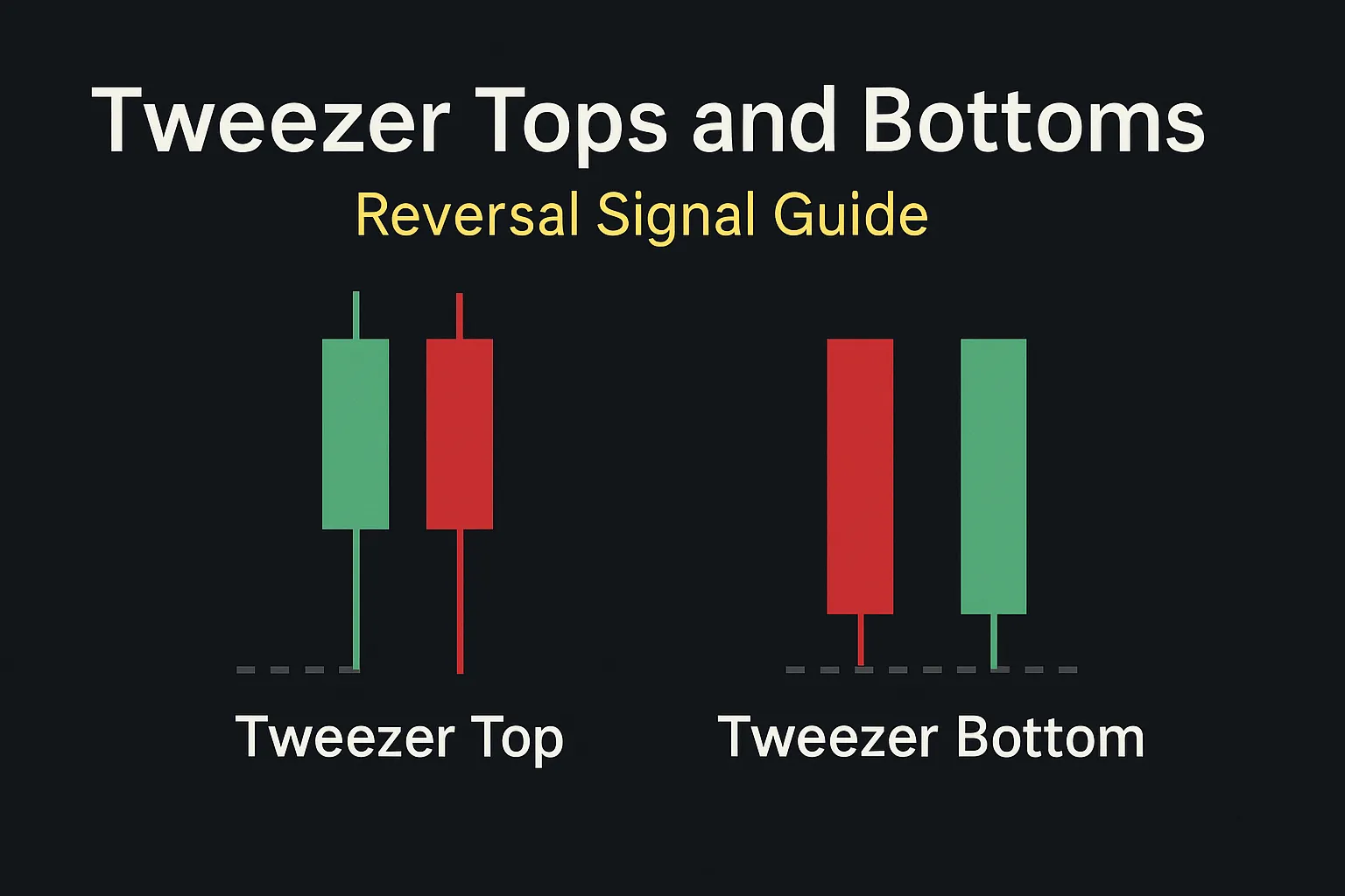Tweezer Tops and Bottoms: Reversal Signal Guide