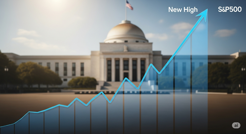 S&#038;P 500 Hits New High Amidst Fed Rate Pause