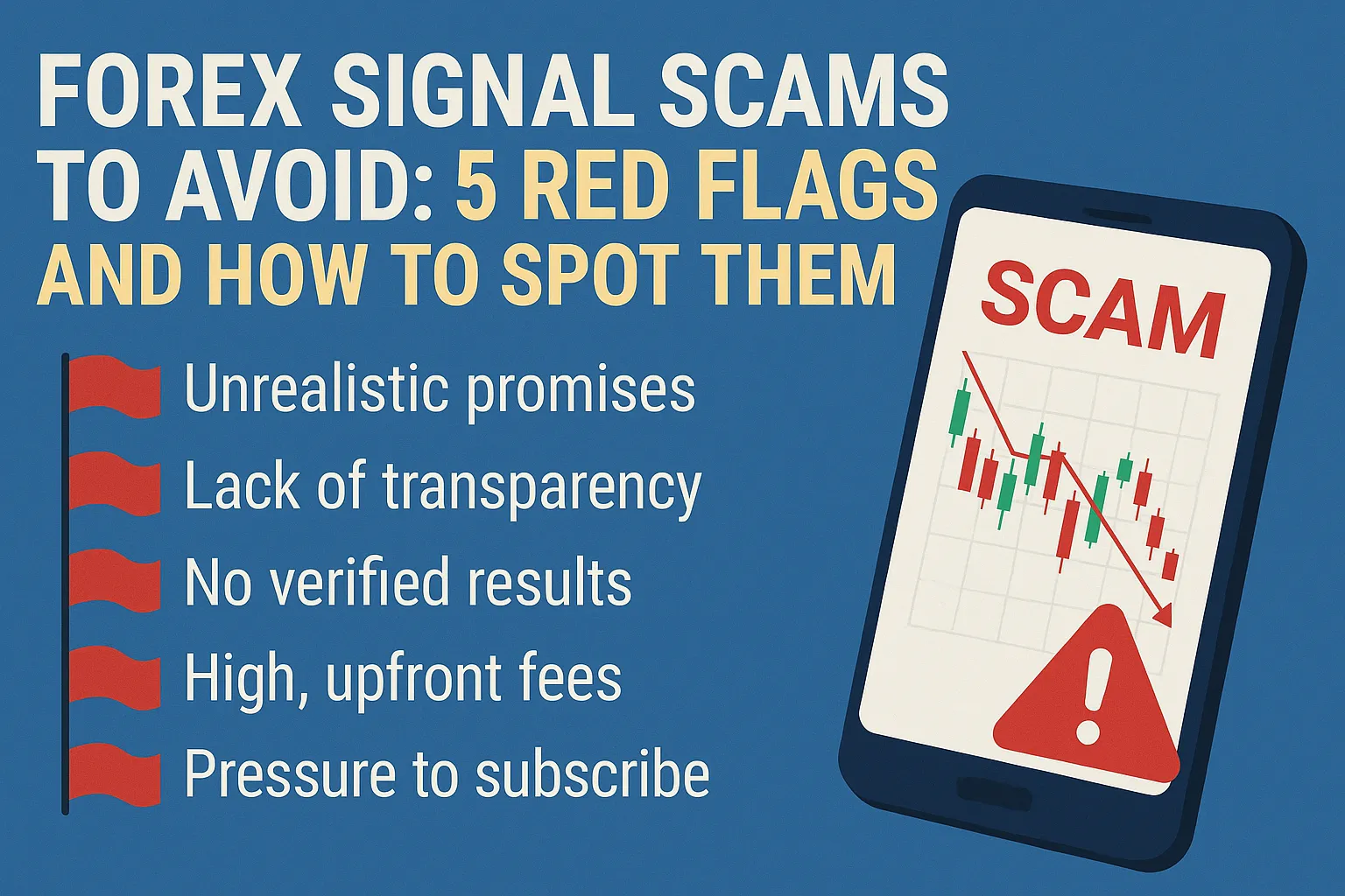 Forex Signal Scams to Avoid: 5 Red Flags and How to Spot Them