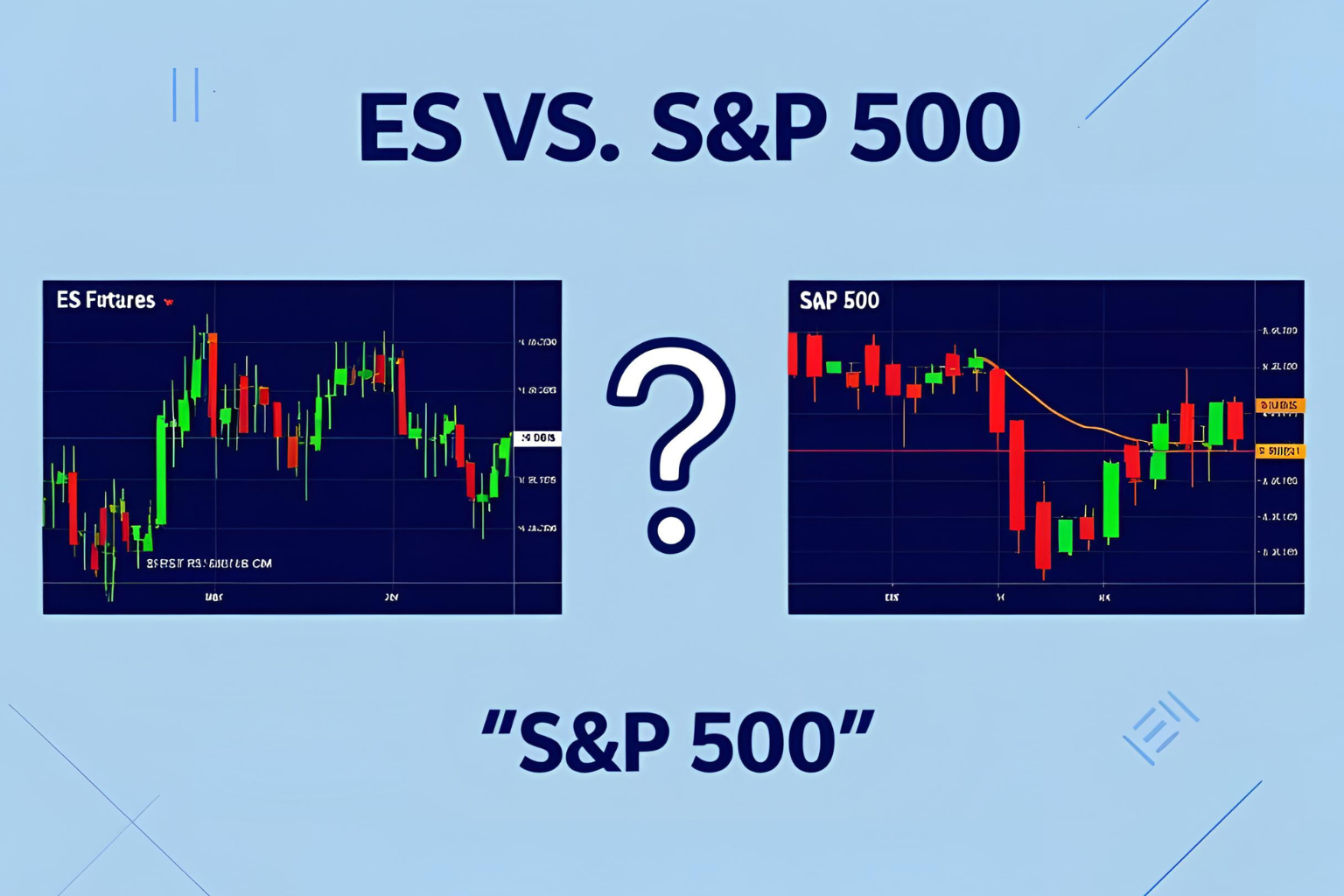 Is ES the Same as S&#038;P 500? Clearing the Confusion